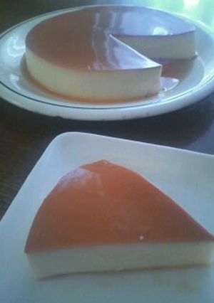 ケーキ型でたっぷり♪カスタードプリン-レシピのメイン写真