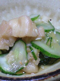 キュウリと麩の酢の物-レシピのメイン写真