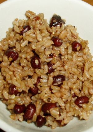 ヘルシー！小豆発芽玄米雑穀ご飯！-レシピのメイン写真