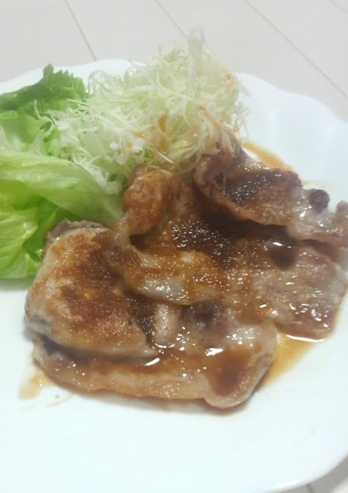 豚のしょうが焼き-レシピのメイン写真