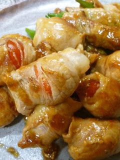 プチトマトの豚バラ巻き焼き-レシピのメイン写真