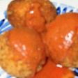 野菜たっぷり・マヨ入りコロッケ。