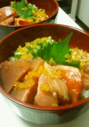 欲張りヅケネバ丼-レシピのメイン写真