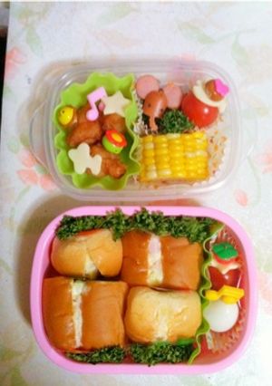 ポテトサラダサンドイッチ弁当-レシピのメイン写真