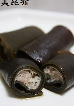 豚肉使用だしをとった後の昆布巻き◇おせち-レシピのメイン写真