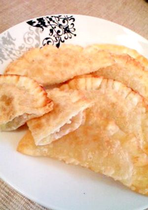 餃子の皮で簡単♪ココナッツバナナパイ♪-レシピのメイン写真