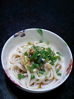 ガーリックな冷やしうどん-レシピのメイン写真