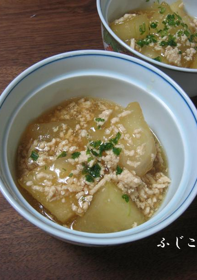 冬瓜のそぼろあんかけ-レシピのメイン写真