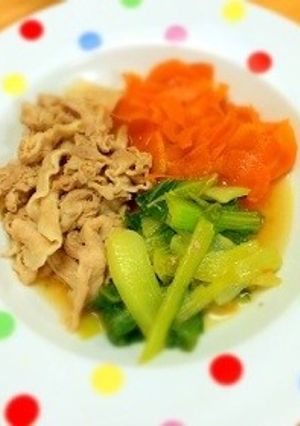 豚肉とチンゲンサイの薄味煮-レシピのメイン写真