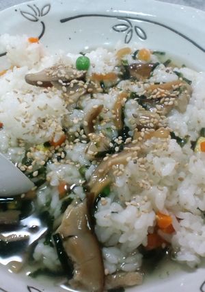茶漬けあんかけチャーハン-レシピのメイン写真