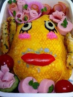 キャラ弁 ウサビッチのコマネチ-レシピのメイン写真