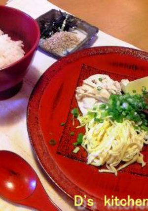 暑いから鶏飯！-レシピのメイン写真