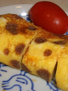 キリン柄の卵焼き✿-レシピのメイン写真
