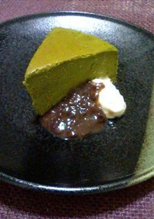 濃い〜！抹茶チーズケーキ-レシピのメイン写真