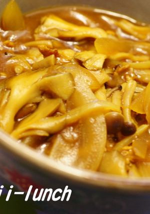 きのこたっぷり！カレーうどん-レシピのメイン写真