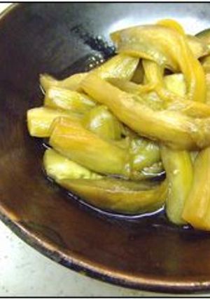 なすいり(茄子炒り?煎り?)茄子の炒め煮-レシピのメイン写真
