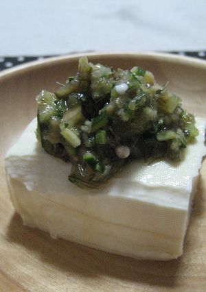 山形のだしで冷奴-レシピのメイン写真