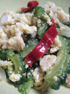 ゴーヤと鶏挽きの炒り豆腐☆-レシピのメイン写真