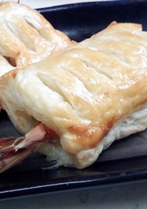 エビとポテたまサラダのパイ包み焼き-レシピのメイン写真