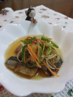 野菜たっぷりさんま南蛮漬け-レシピのメイン写真