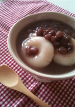 ~ひんやりつるん~白玉ぜんざい-レシピのメイン写真
