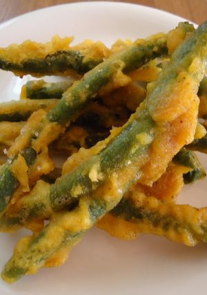 いんげんのカレー粉揚げ-レシピのメイン写真