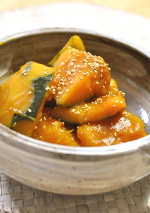 カボチャのバターしょうゆ和え-レシピのメイン写真