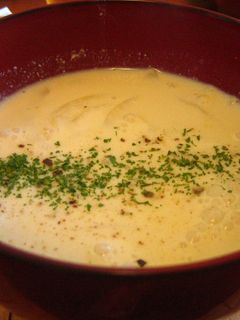 じゃがいもと玉ねぎの豆乳コンソメスープ-レシピのメイン写真
