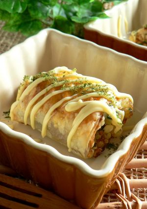 ねぎ焼きっぽいパイ！！-レシピのメイン写真