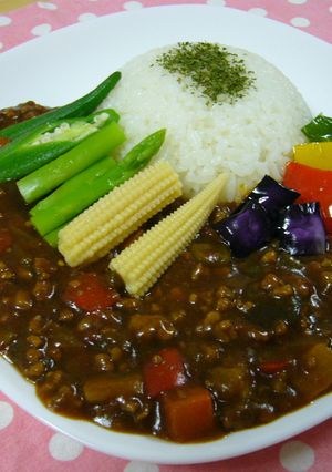 夏野菜キーマカレー☆-レシピのメイン写真
