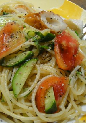 真夏のサッパリパスタ～～～！-レシピのメイン写真