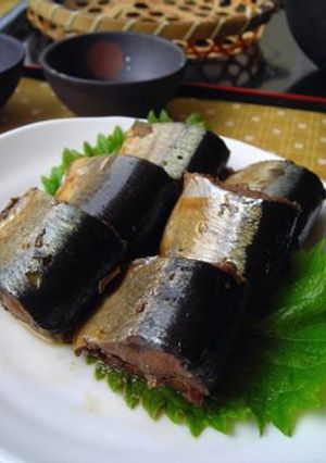 さんまの梅しそ煮-レシピのメイン写真