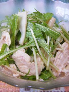 サラダ仕立て☆チキンの柚子こしょう風味-レシピのメイン写真