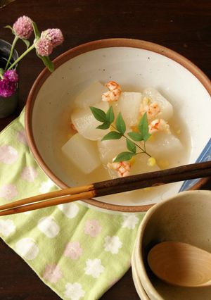 冬瓜とえびの簡単中華風煮物-レシピのメイン写真