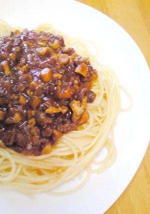 簡単ヘルシー♪なんちゃってミートソース-レシピのメイン写真