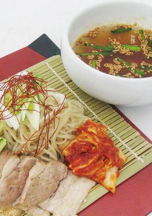 【辛口『つけ』韓国冷麺】の作り方-レシピのメイン写真