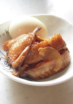 ○手羽元のお酢煮○-レシピのメイン写真