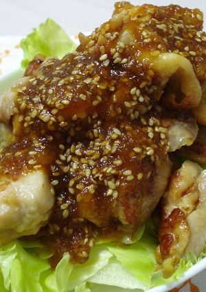 鶏塩焼きのオニオンソースがけ☆-レシピのメイン写真