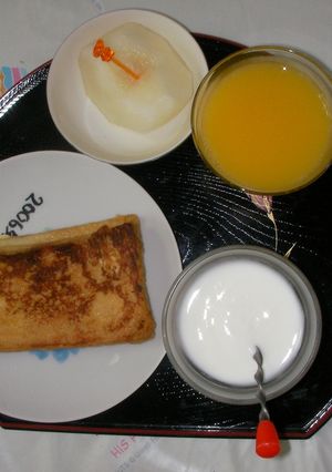 子どもに人気の朝食（フレンチトースト）-レシピのメイン写真