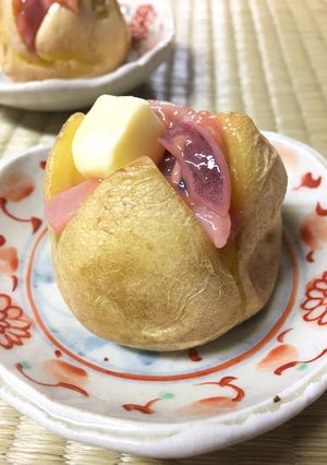 塩辛ポテト-レシピのメイン写真