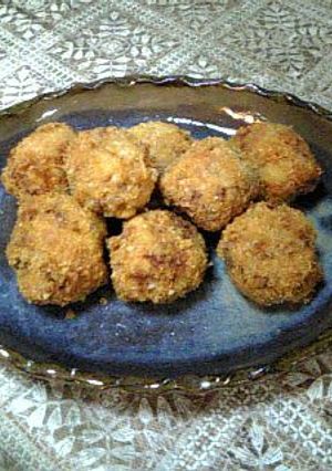 しいたけの肉詰め☆フライ-レシピのメイン写真