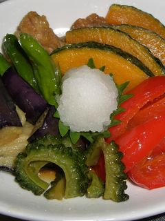 ☆夏野菜の揚げ浸し☆-レシピのメイン写真