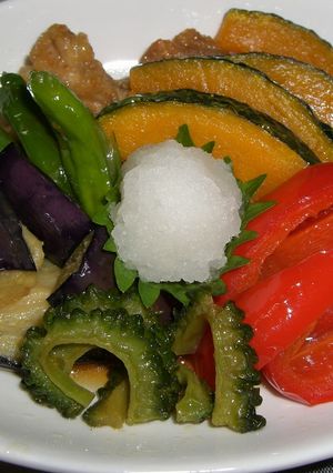 ☆夏野菜の揚げ浸し☆-レシピのメイン写真