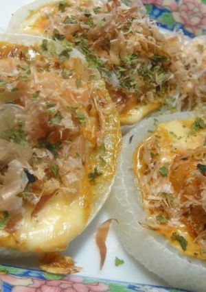 お好み焼き風大根～～～！-レシピのメイン写真