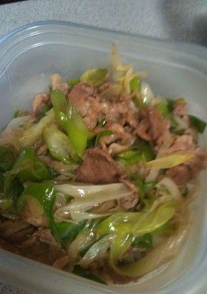 ネギとろ旨！簡単☆豚丼　お弁当にも！-レシピのメイン写真