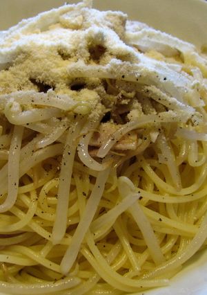 もやし入り☆スパゲティ・ペペロンチーノ-レシピのメイン写真