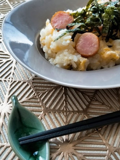 ウインナーと海苔卵の混ぜ寿司-レシピのメイン写真