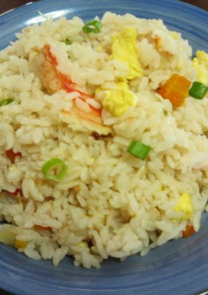 炊飯器で楽②パラ②～♫ カニ炒飯-レシピのメイン写真