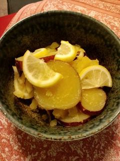 さつま芋のレモン煮-レシピのメイン写真