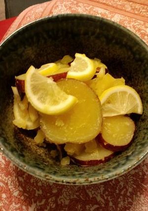 さつま芋のレモン煮-レシピのメイン写真